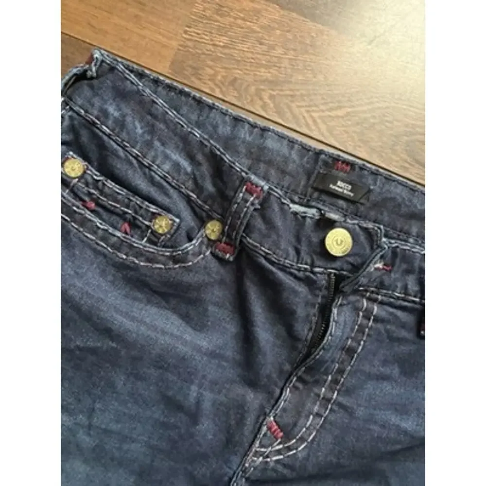 True Religion Rocco Relaxed Skinny Jeans Super T Size 40